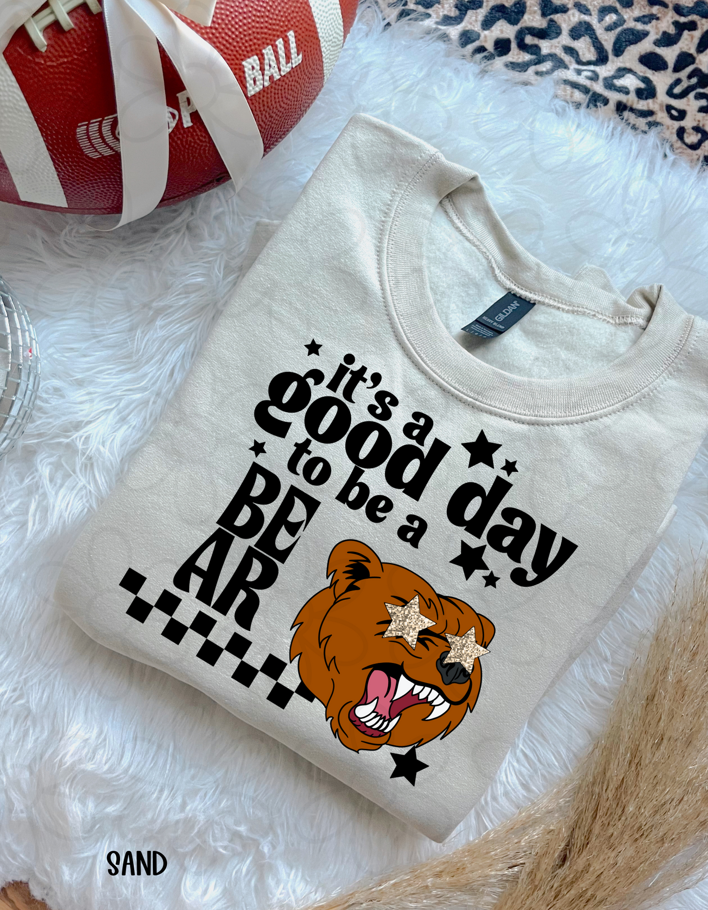 Checkered It's A Good Day To Be A Sports Teams (Multiple Options) Kids Completed Tee