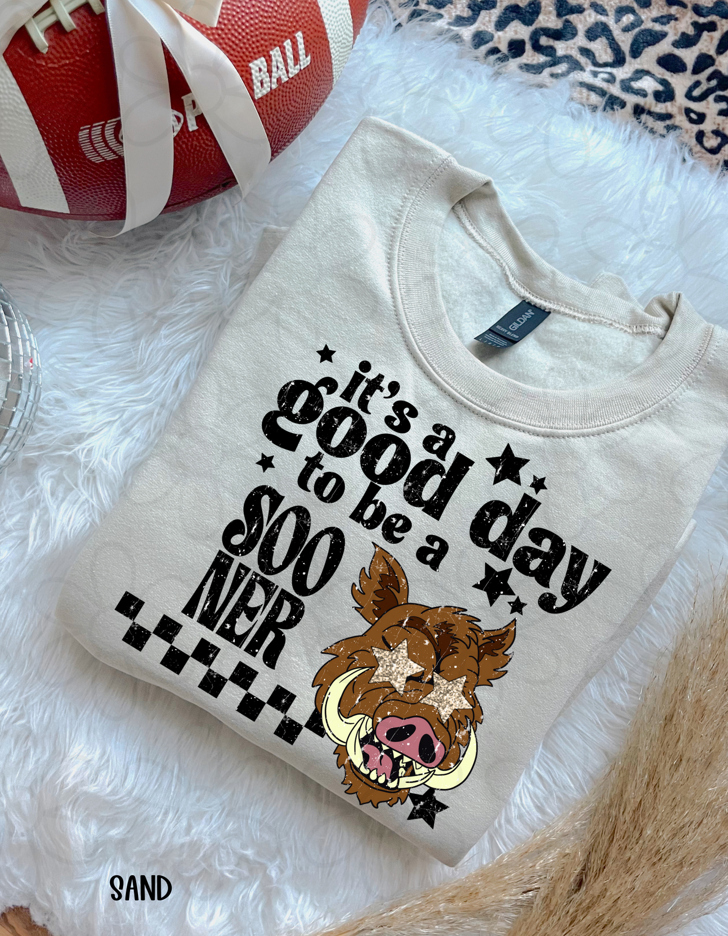 Checkered It's A Good Day To Be A Sports Teams (Multiple Options) Kids Completed Tee