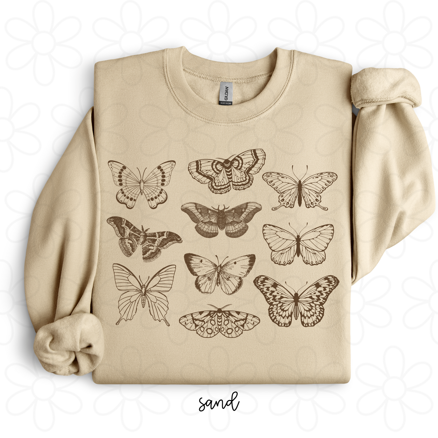 Vintage Butterflies Kids Completed Tee