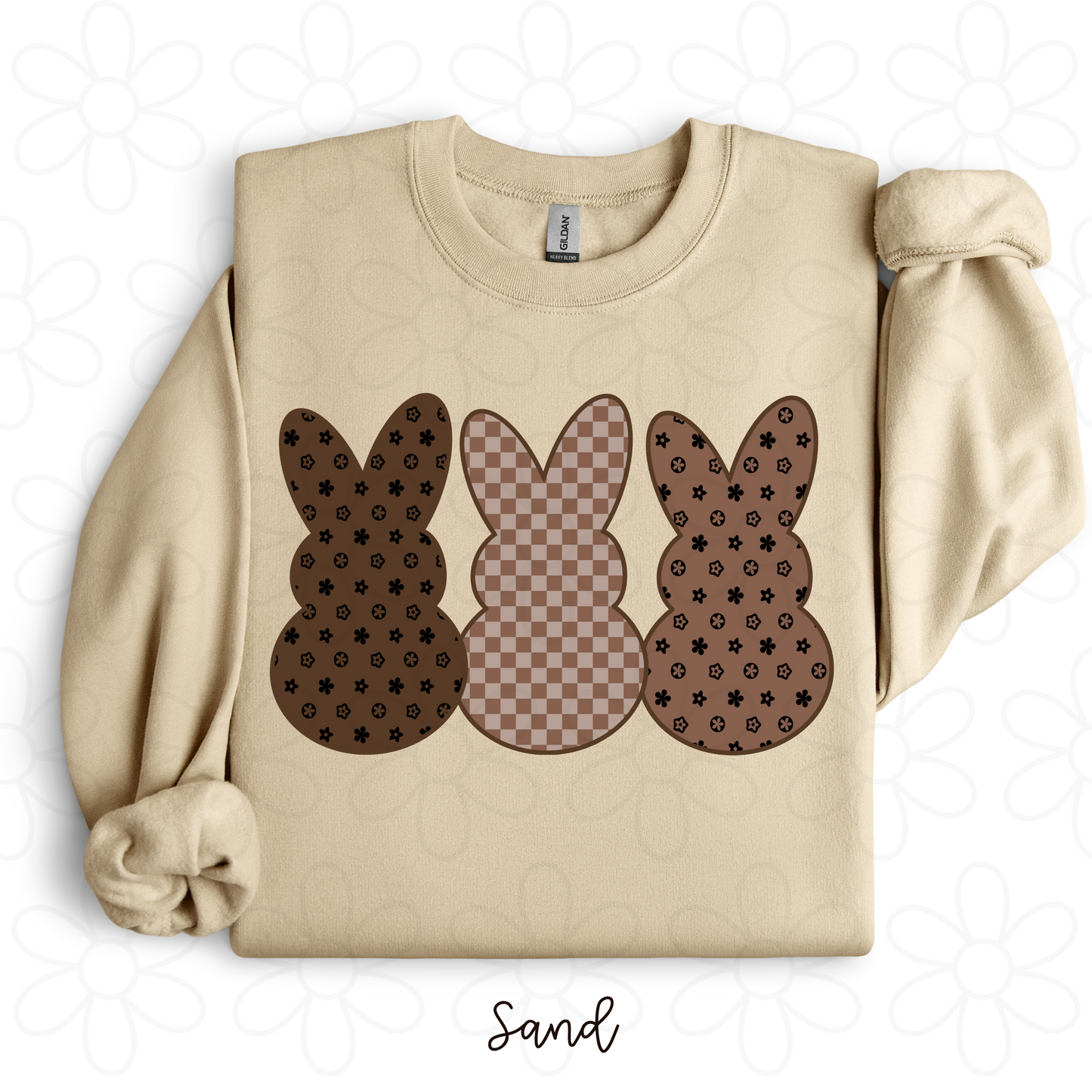 Designer Inspired Bunny Peeps Completed Tee