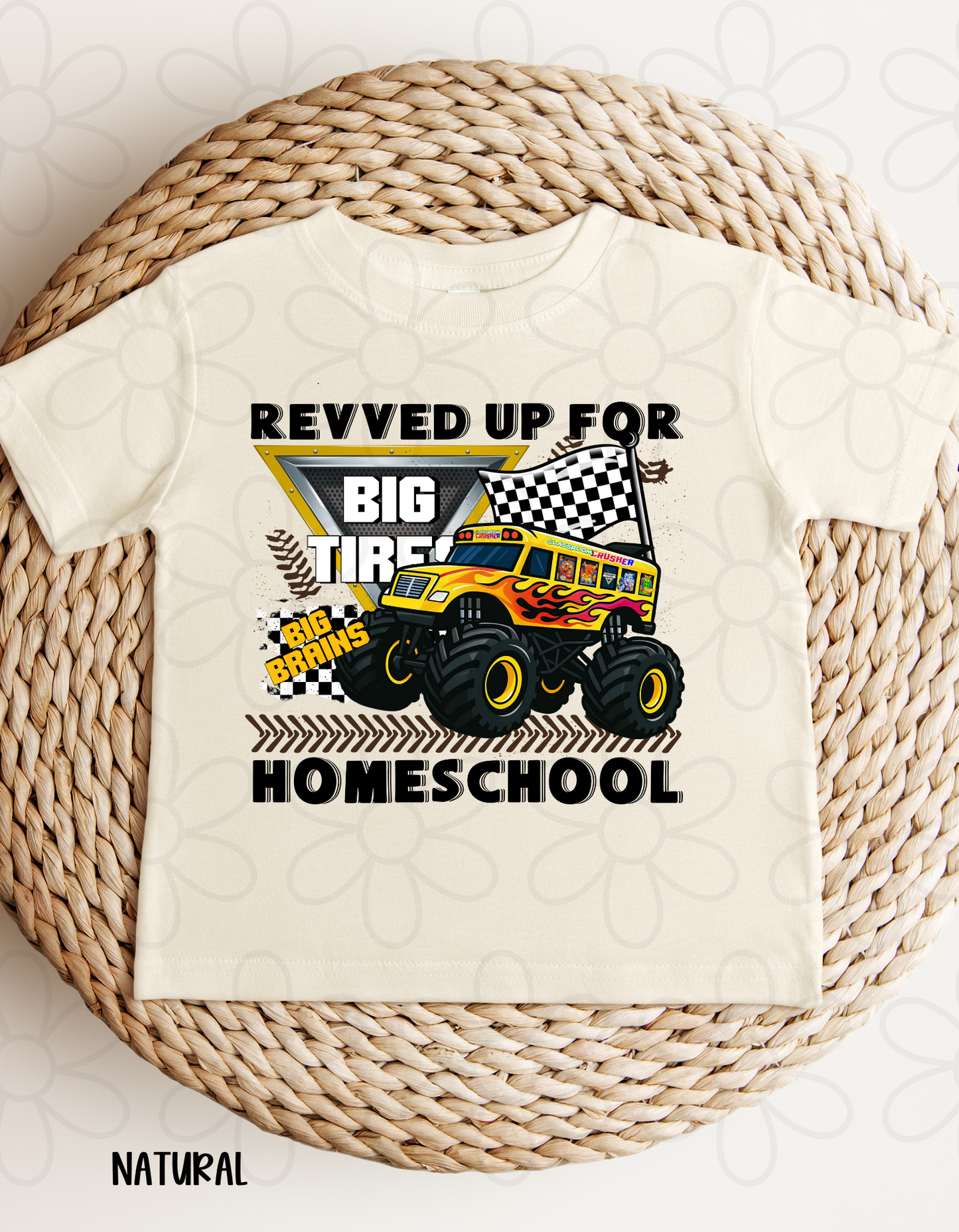 Revved Up For School Grades (Multiple Options) DTF Transfer