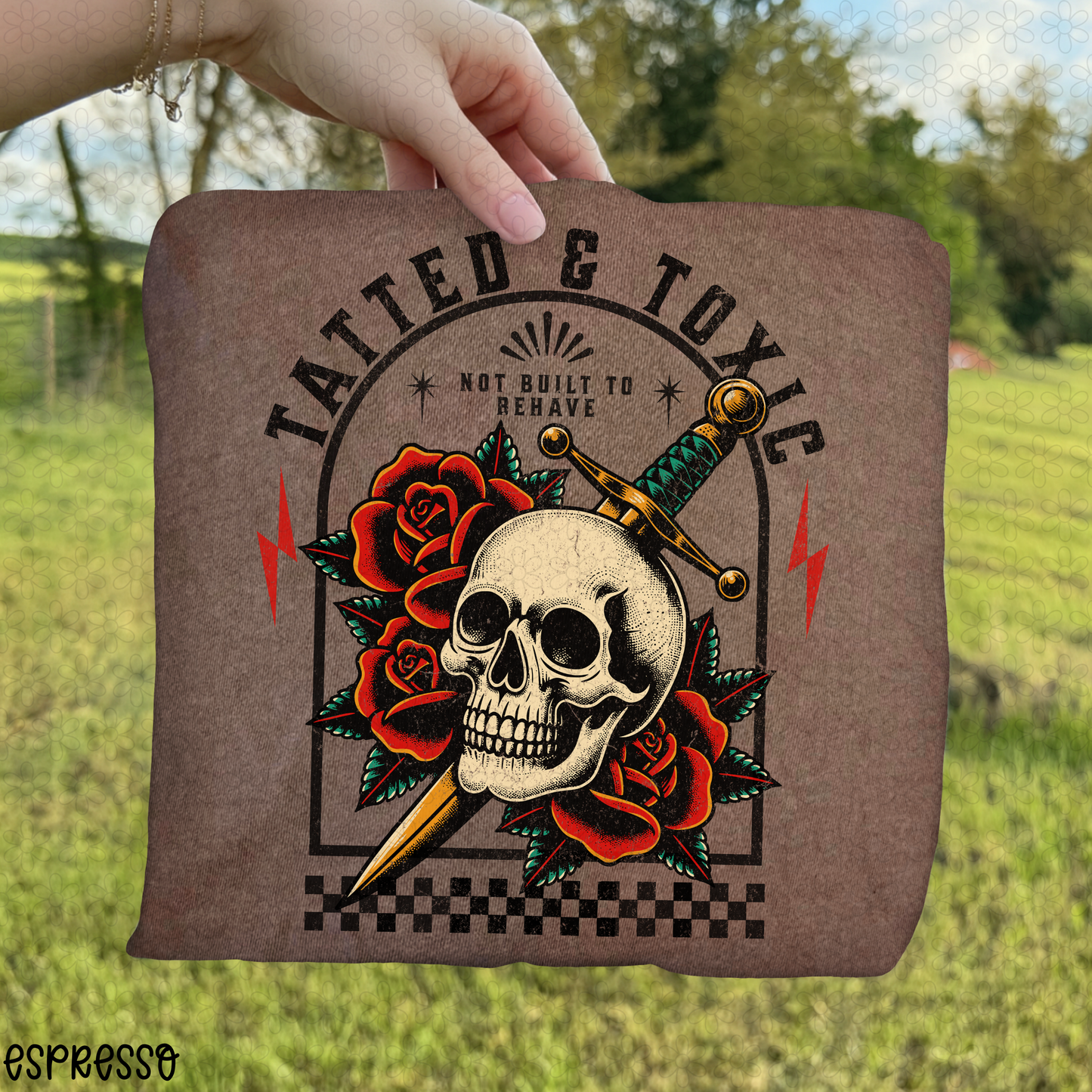 Tatted & Toxic DTF Transfer