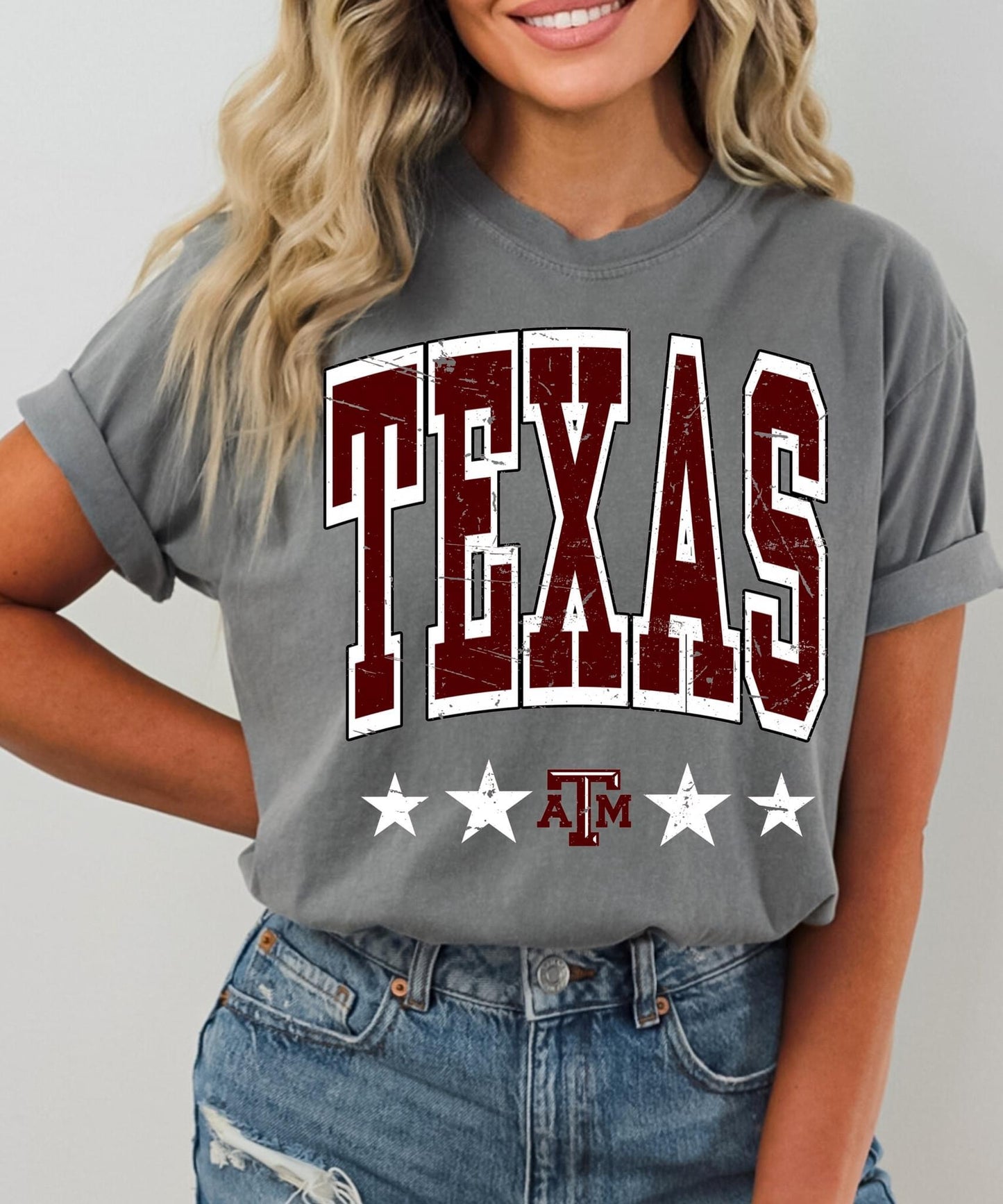 Vintage Texas DTF Transfer Only