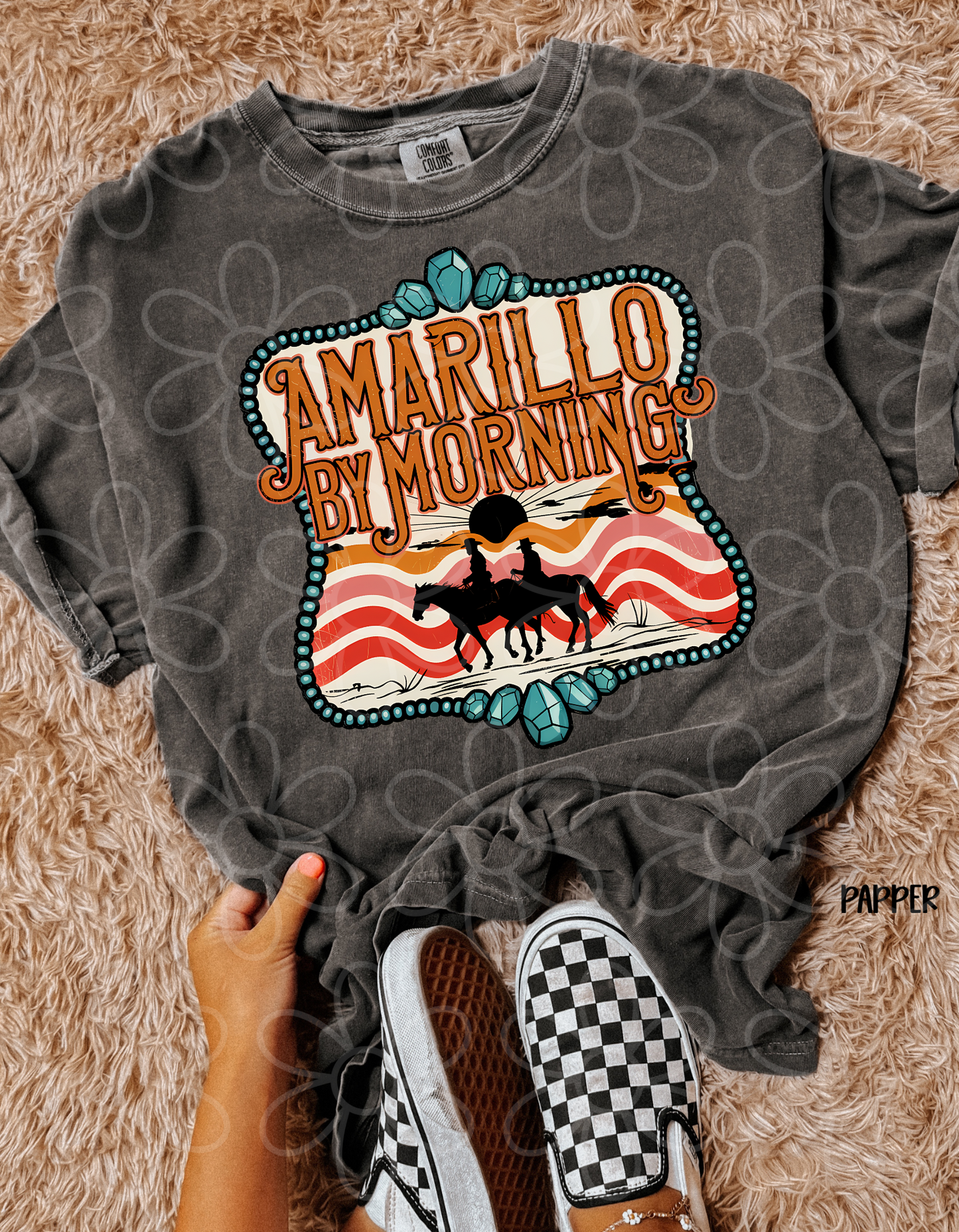 Amarillo By Morning Completed Tee