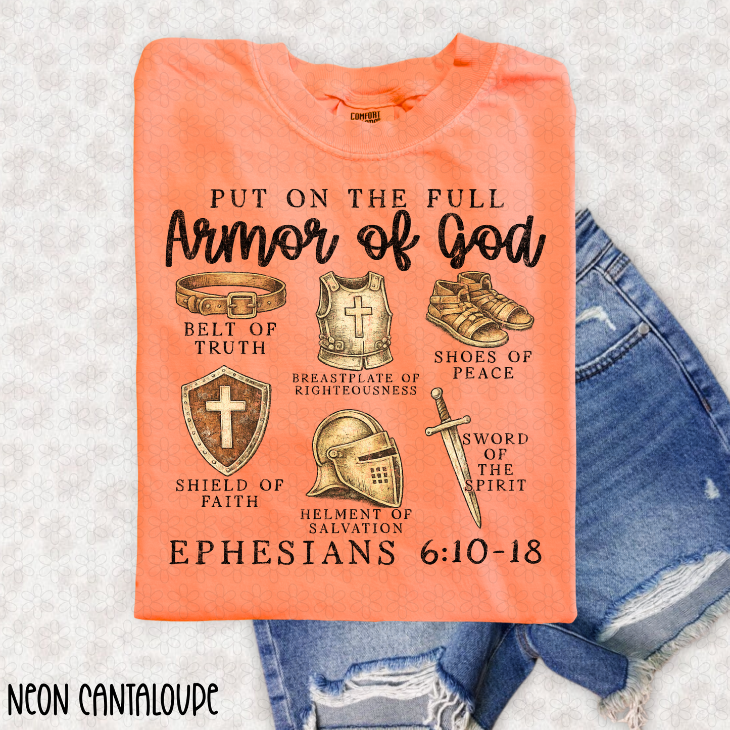 Armor Of God DTF Transfer