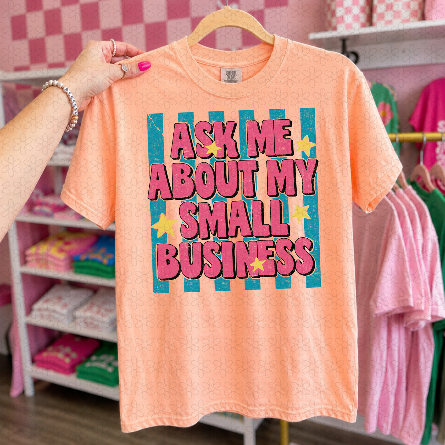 Ask Me About My Small Business DTF Transfer