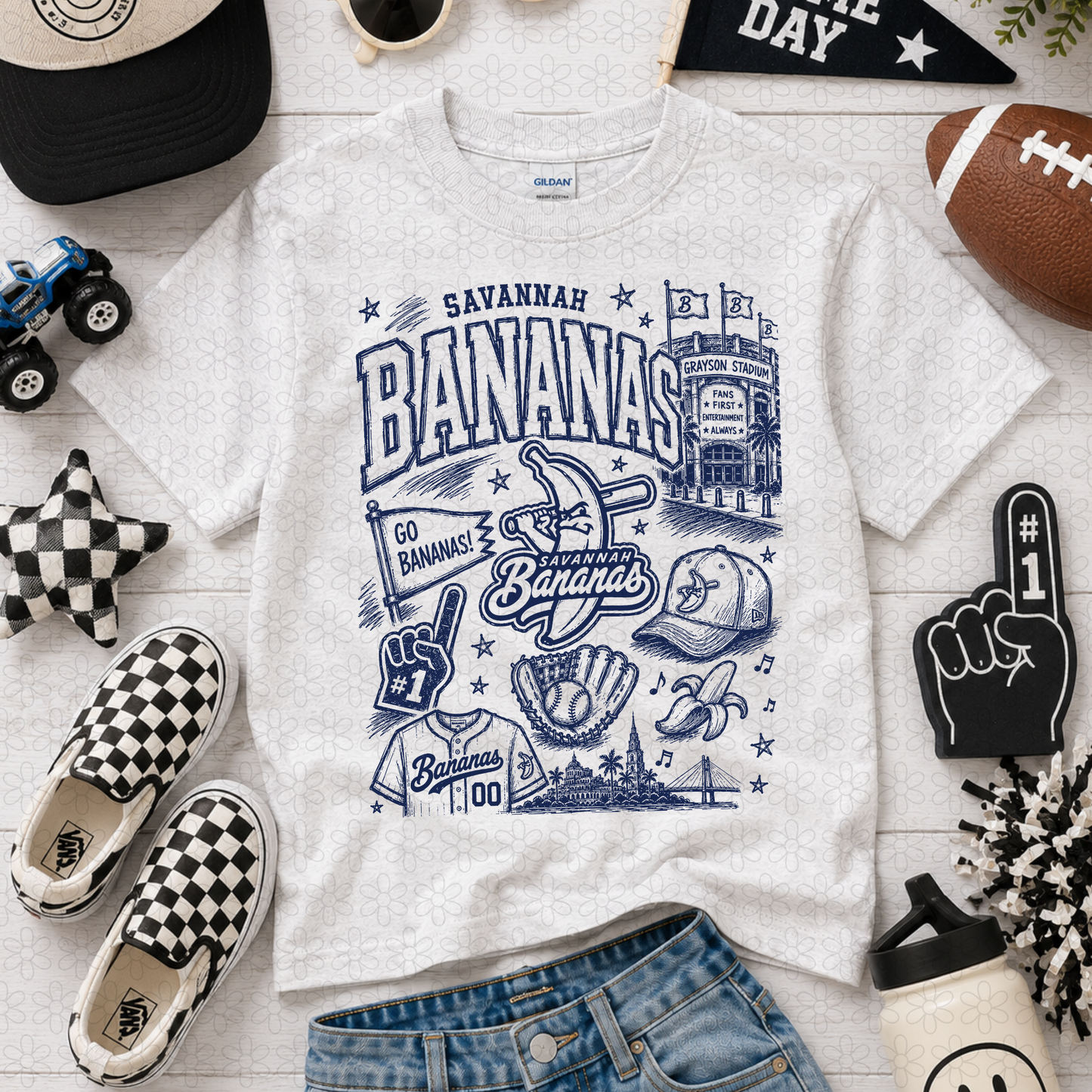 Bananas Collage (Multiple Colors) DTF Transfer