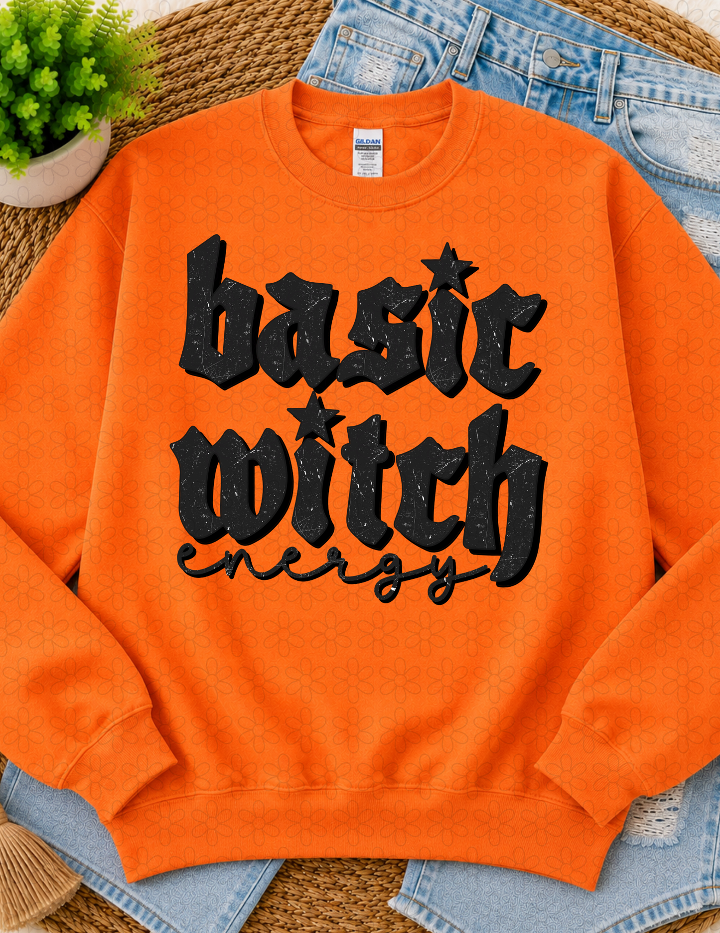 Basic Witch Energy DTF Transfer