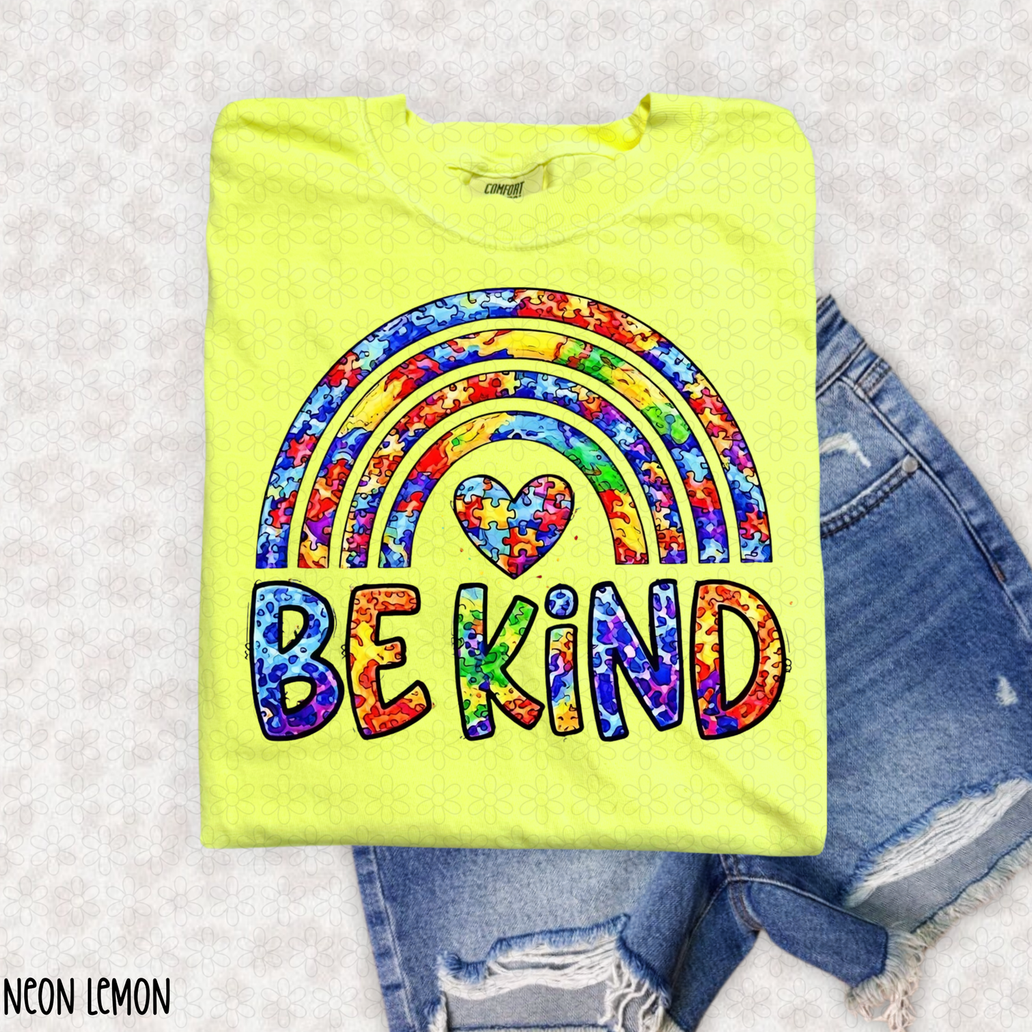 Be Kind Autism DTF Transfer