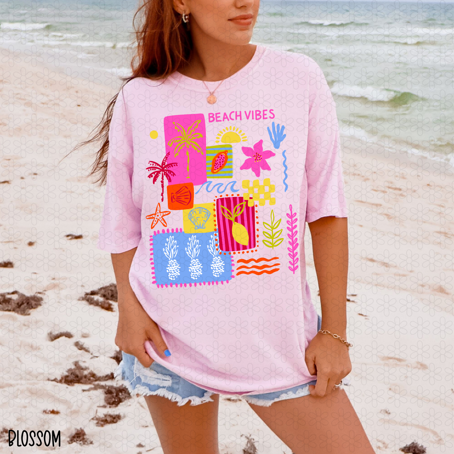 Beach Vibes DTF Transfer