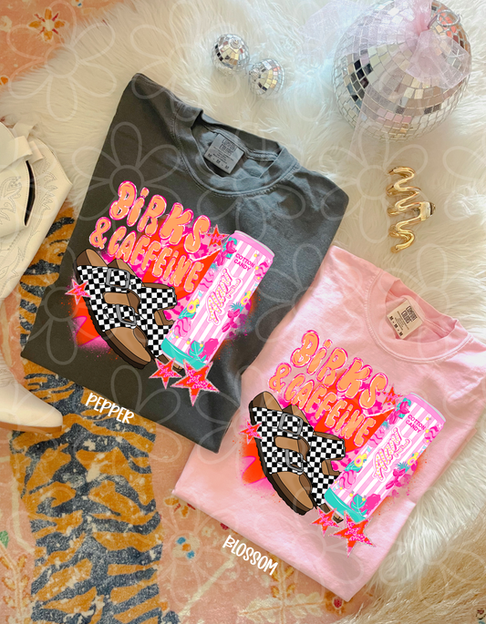 Birks & Caffeine Completed Tee