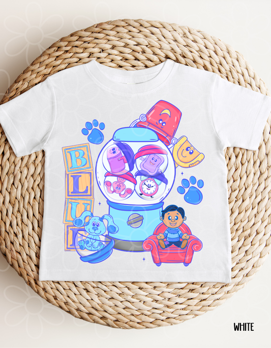 Blues Clues Characters Kids Completed Tee