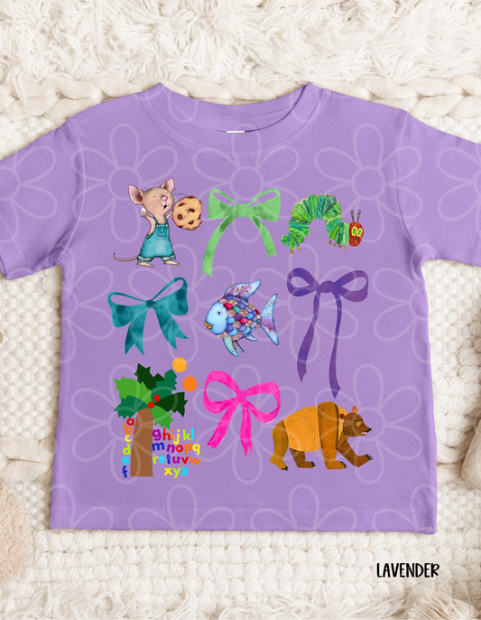 Book Characters Coquette Kids Completed Tee