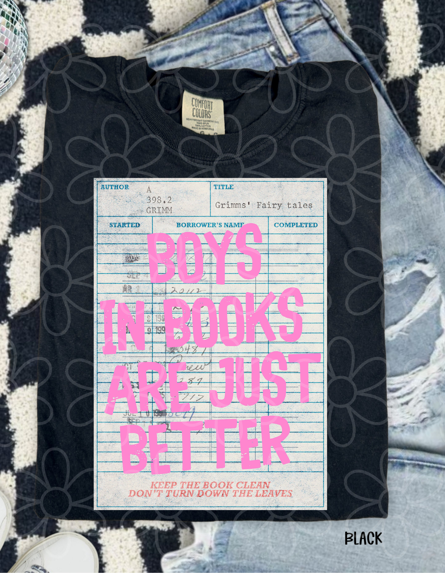 Boys In Books Are Just Better DTF Transfer