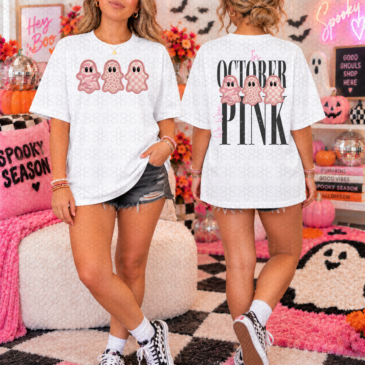Breast Cancer Is Boo Sheet (Multiple Colors) DTF Transfer