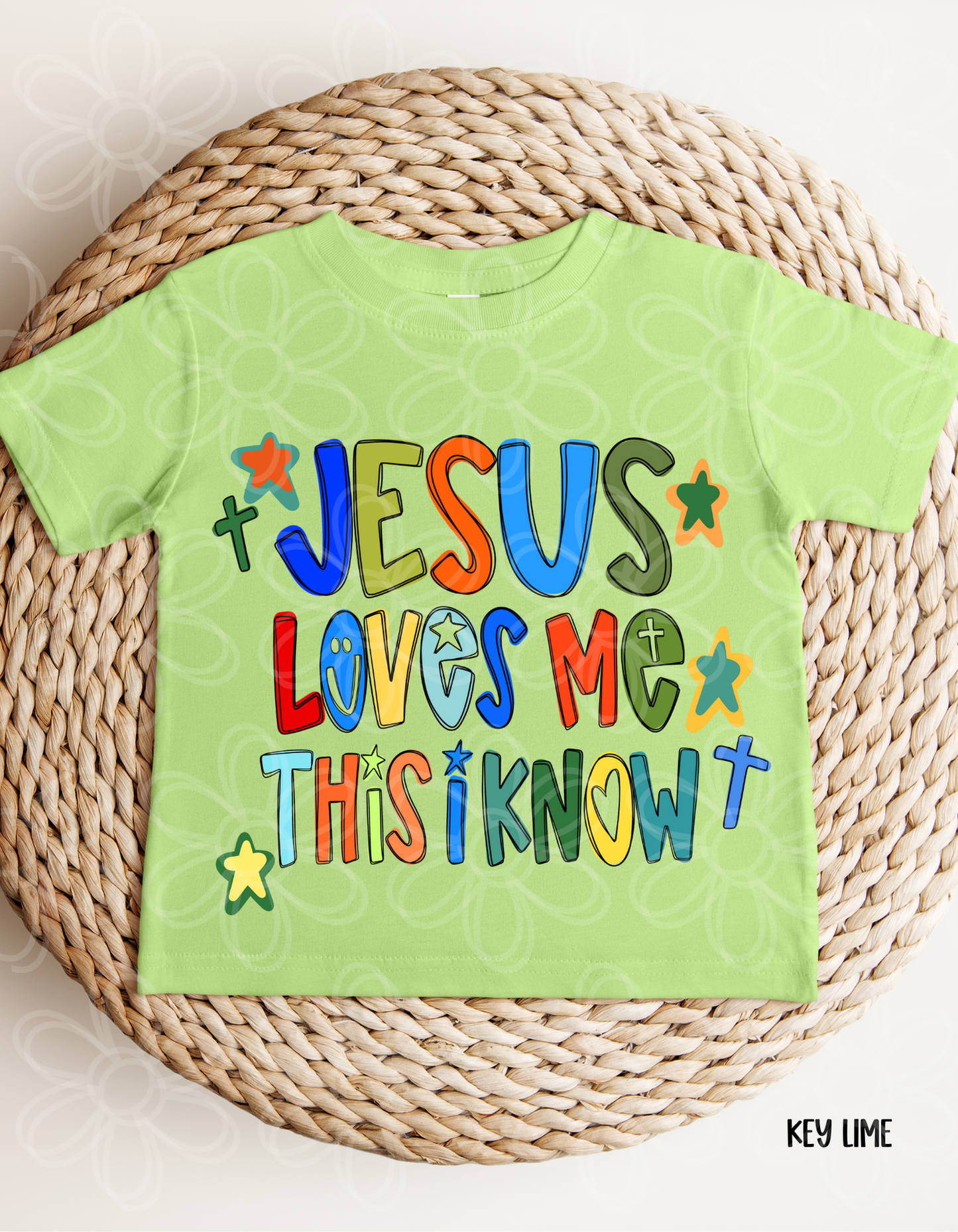 Bright Boys Jesus Loves Me This I Know DTF Transfer