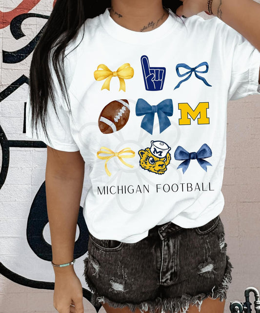 ’Michigan Football’ 🏈 Completed Tee