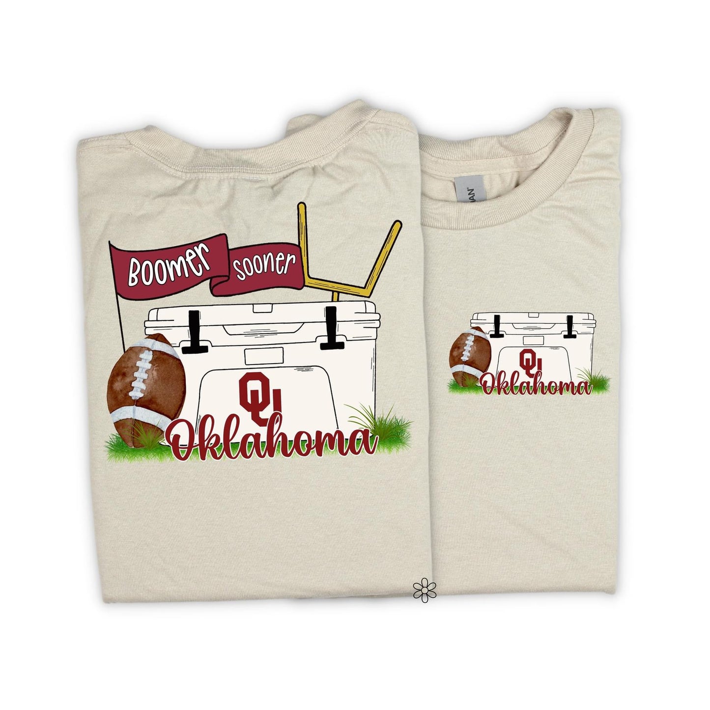 Boomer Sooner Completed Tee