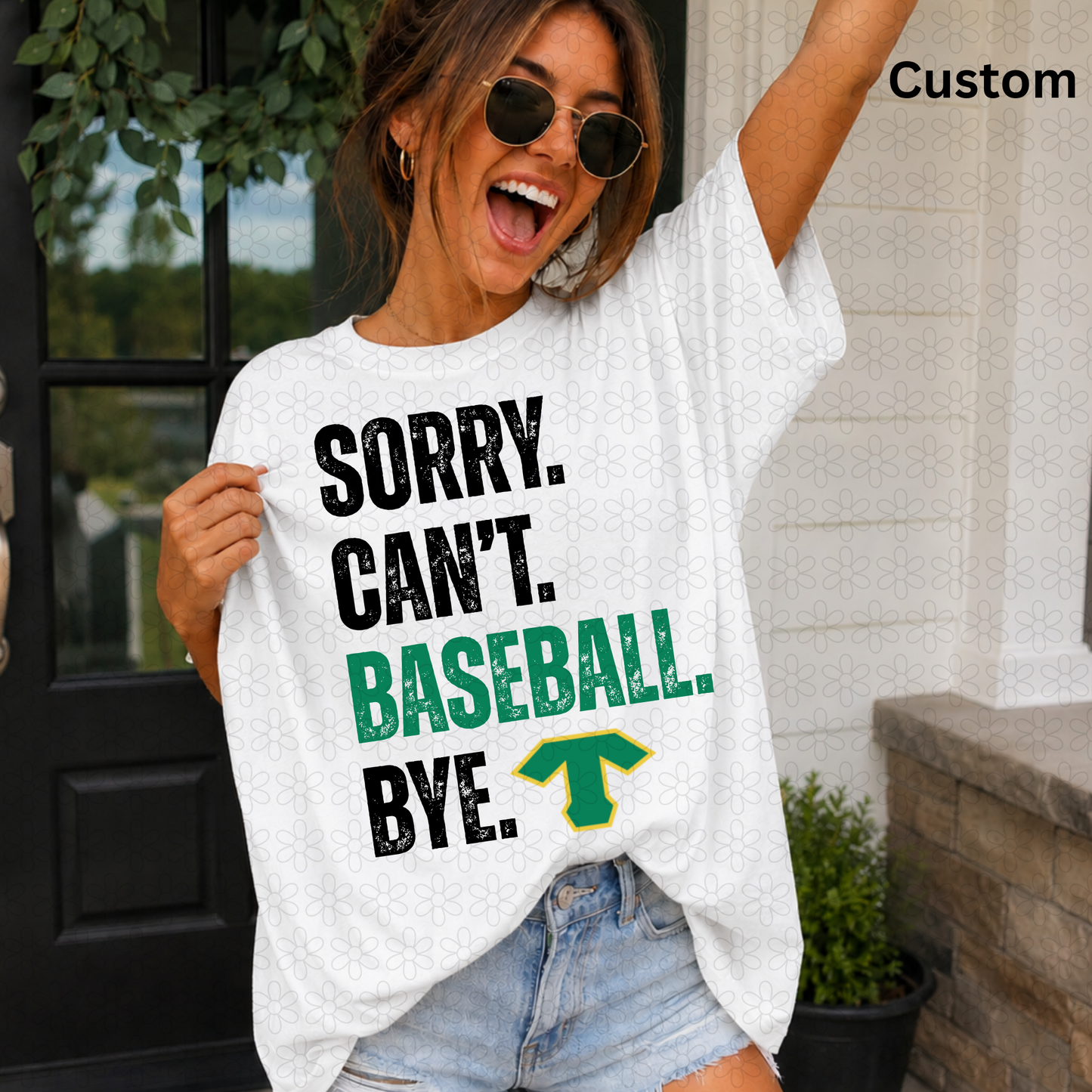 Custom Sorry DTF Transfer