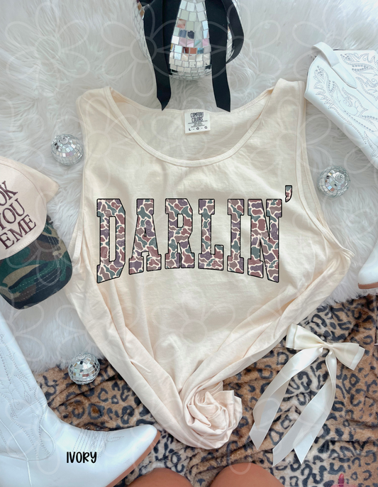 Camo Darlin Kids Completed Tee