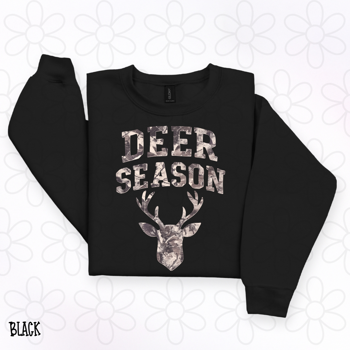 Camo Deer Season Completed Tee