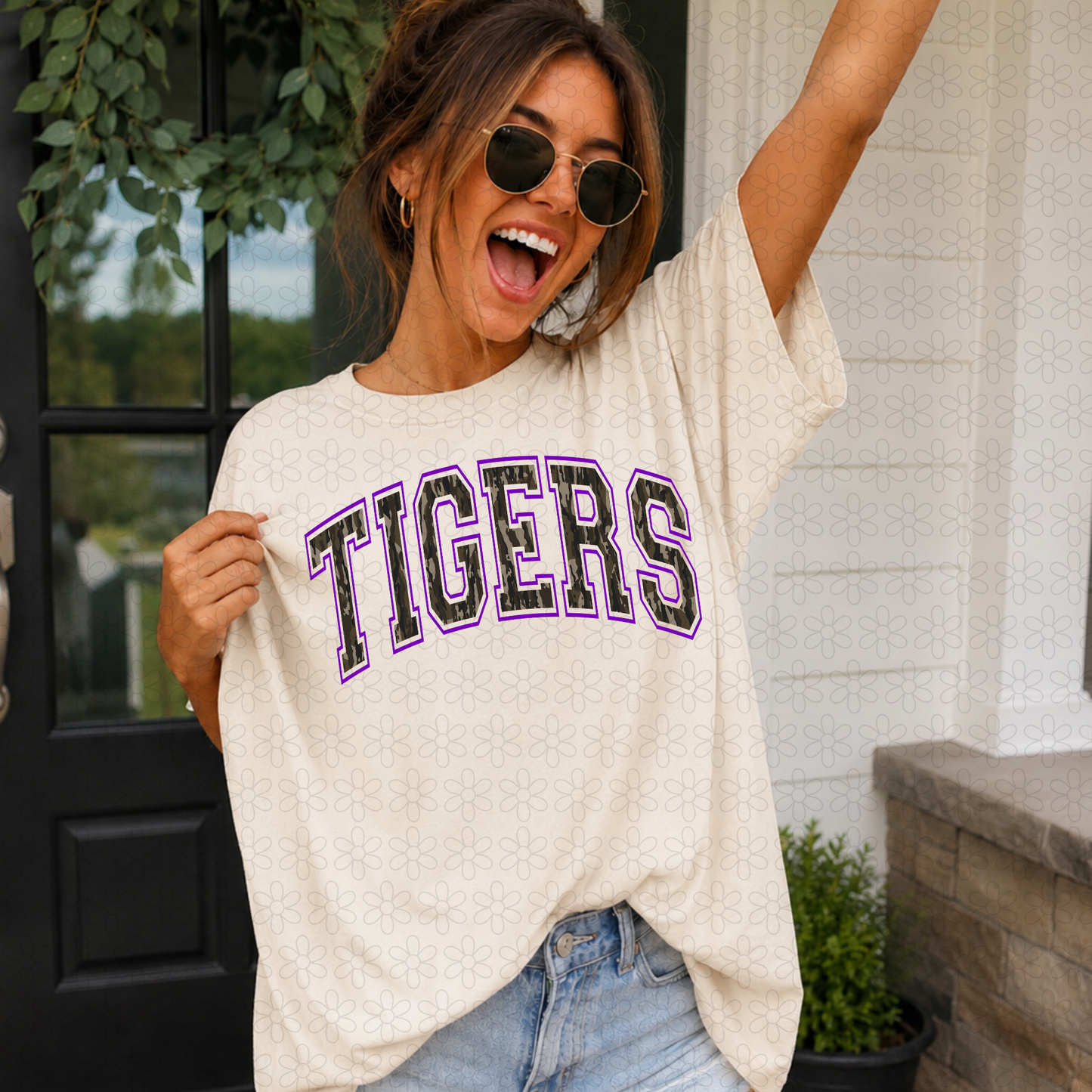 Camo Sports Teams- Multiple Options Only DTF Transfer