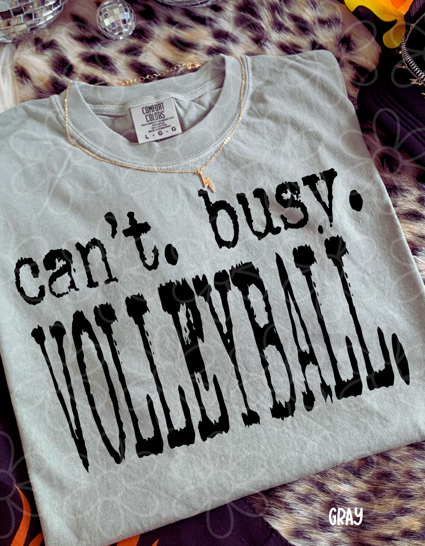 Can't. Busy. Volleyball. DTF Transfer