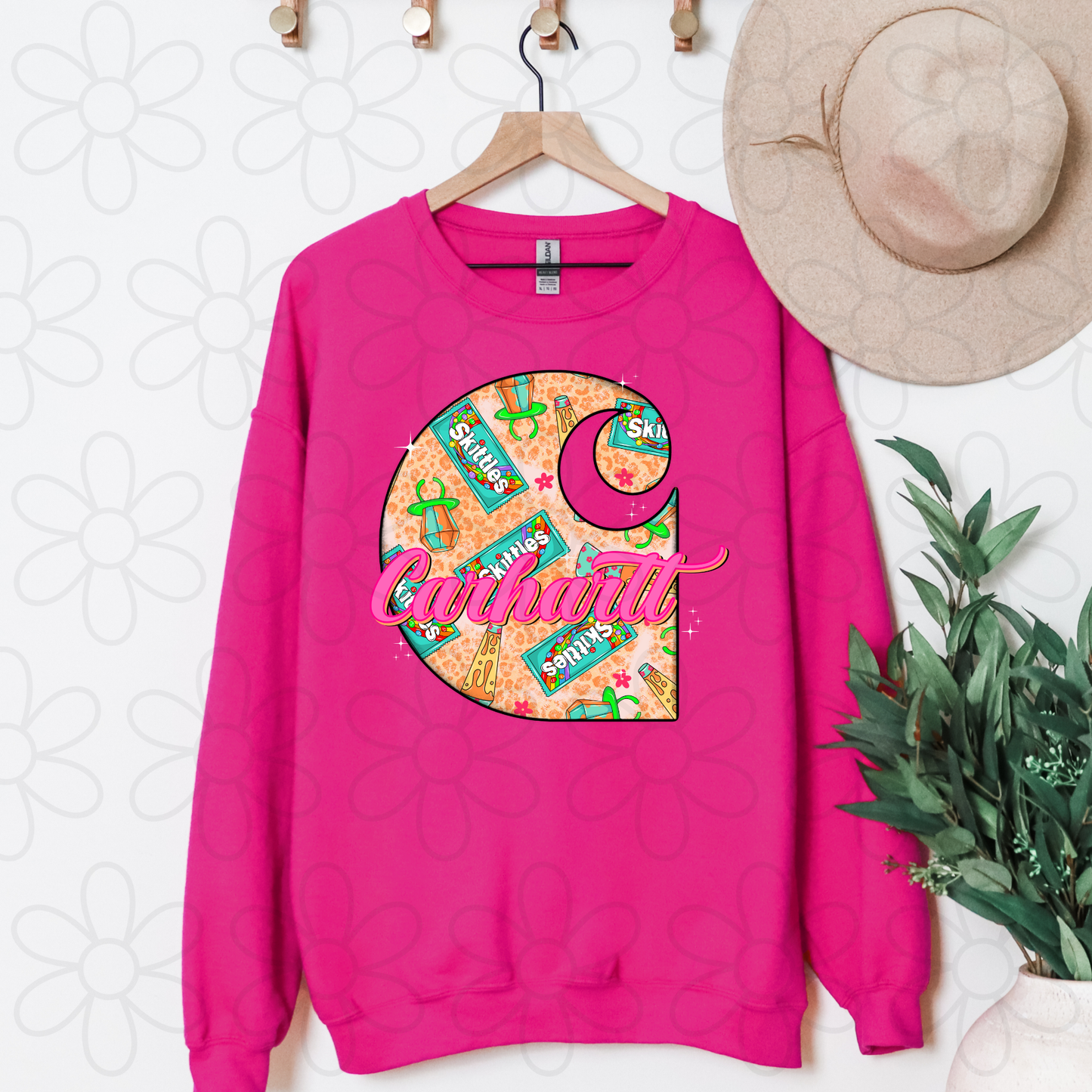 Carhartt Skittles Ring Pop DTF Transfer