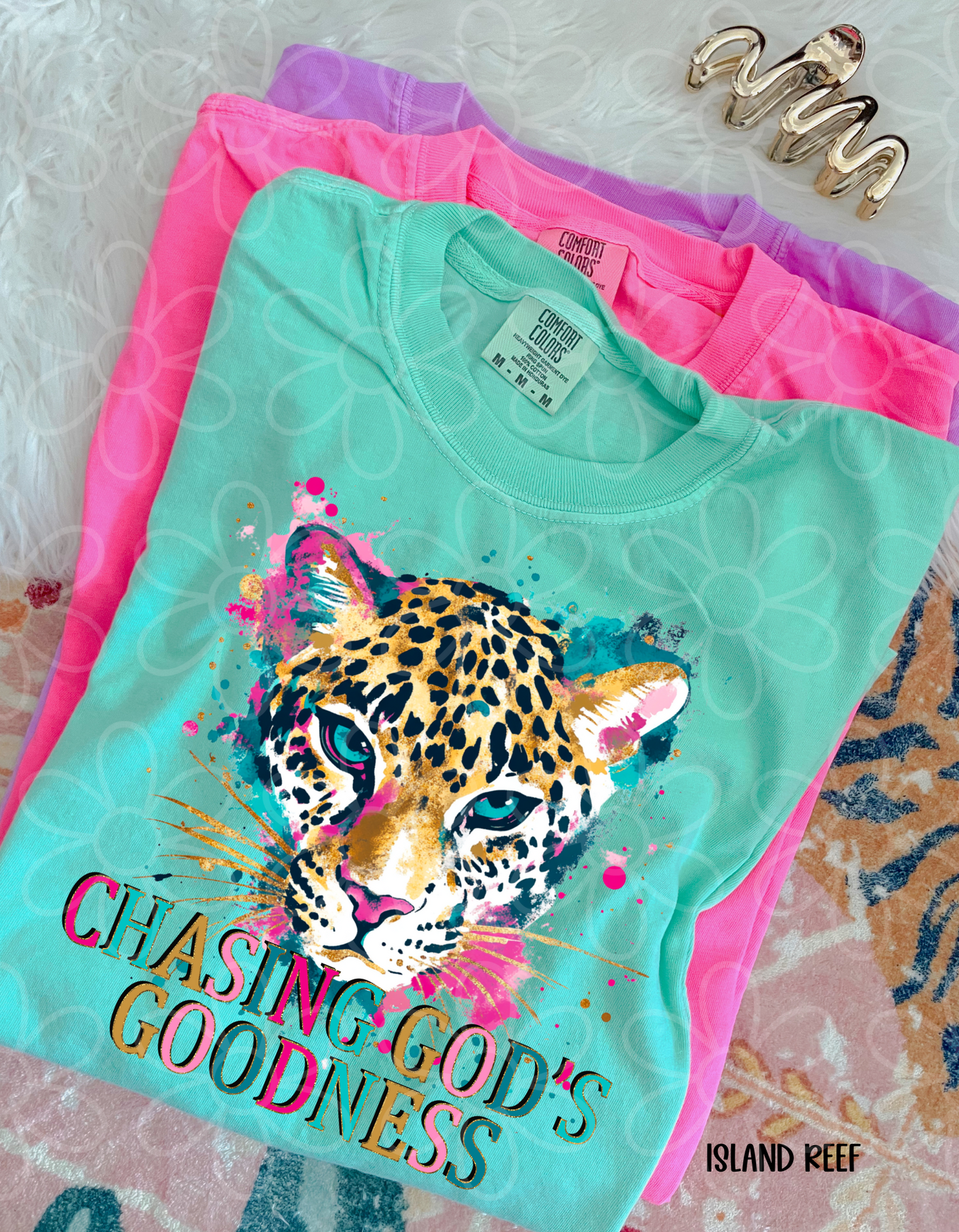 Chasing God's Goodness Completed Tee