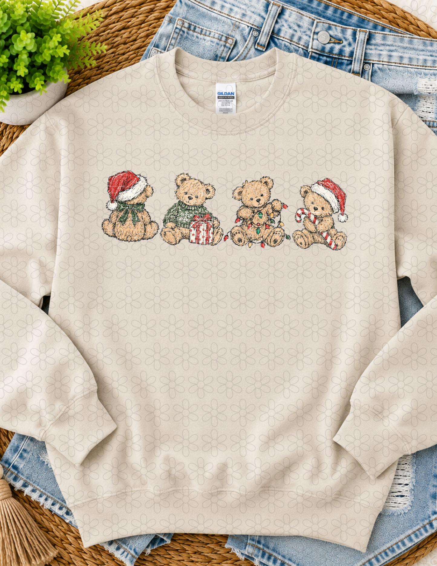 Christmas Bears DTF Transfer