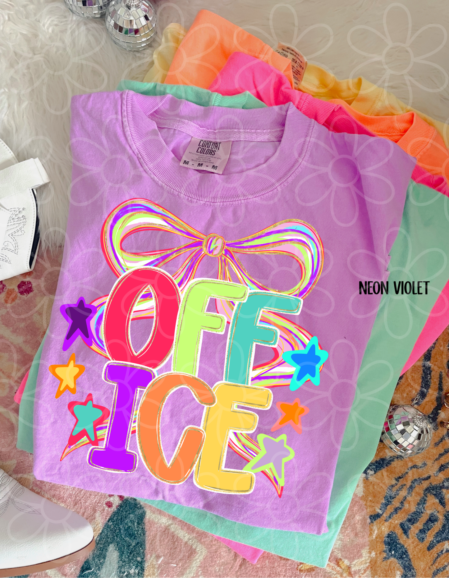 Colorful Bow School Occupations (Multiple Options) DTF Transfer