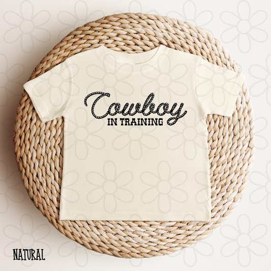 Cowboy In Training DTF Transfer