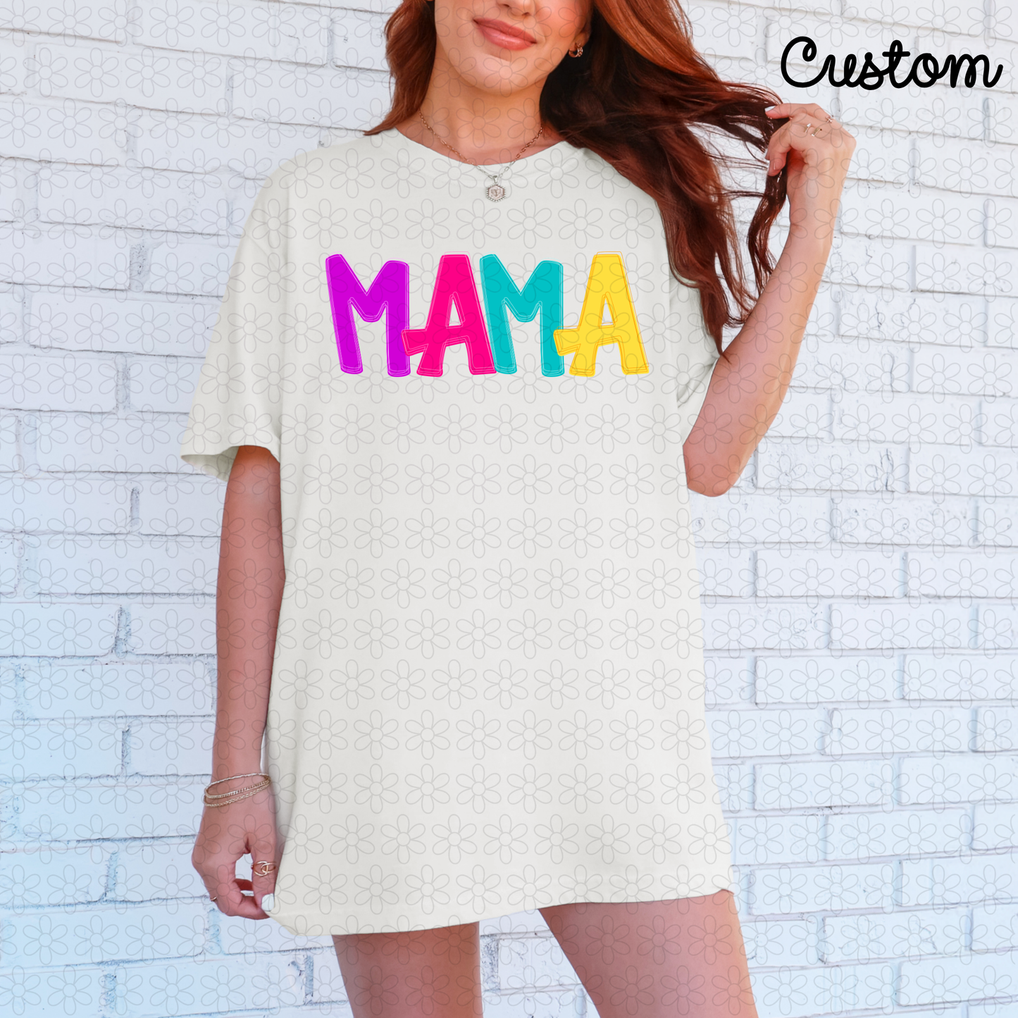 Custom Alpha- Can Say ANYTHING DTF Transfer