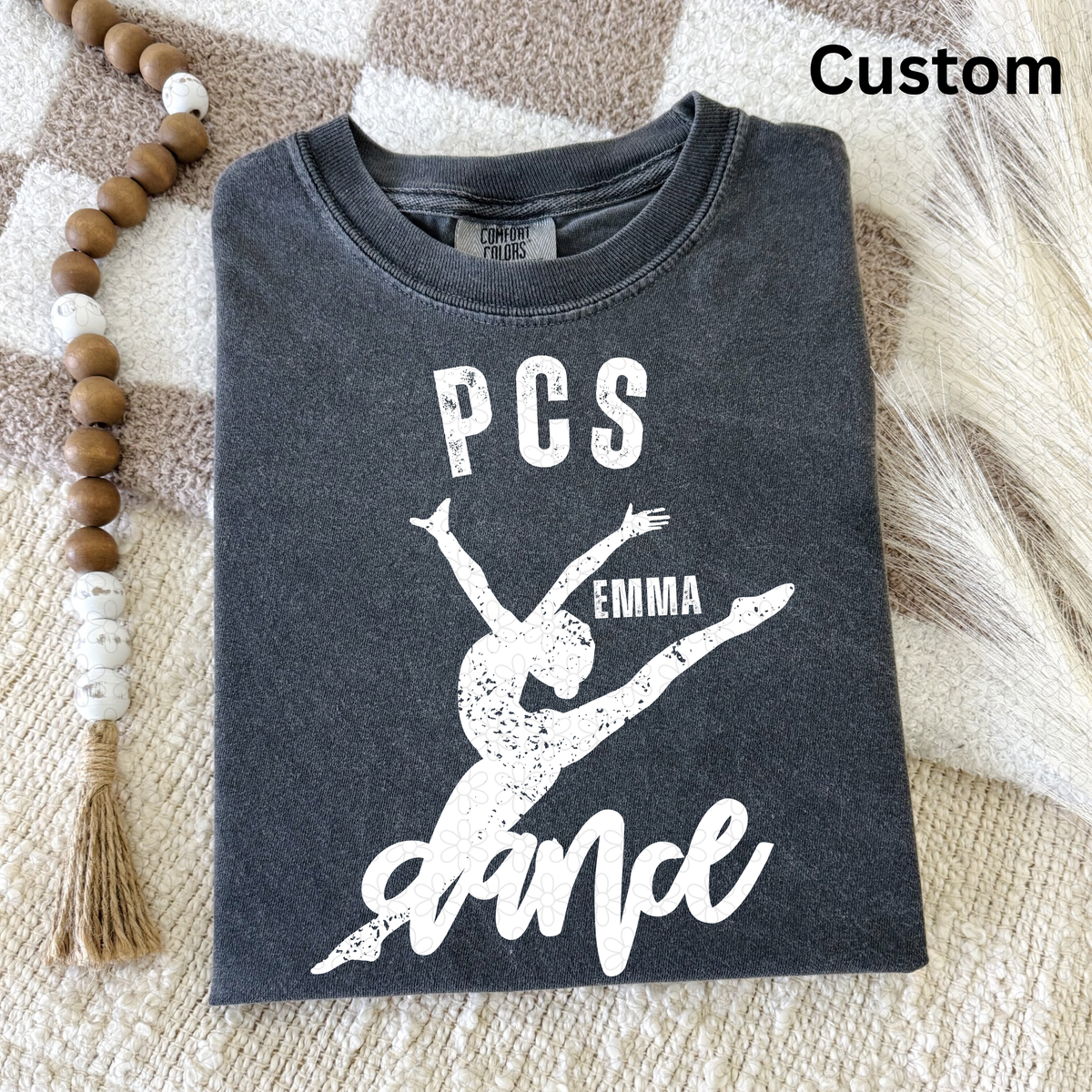 Custom dance distressed DTF Transfer