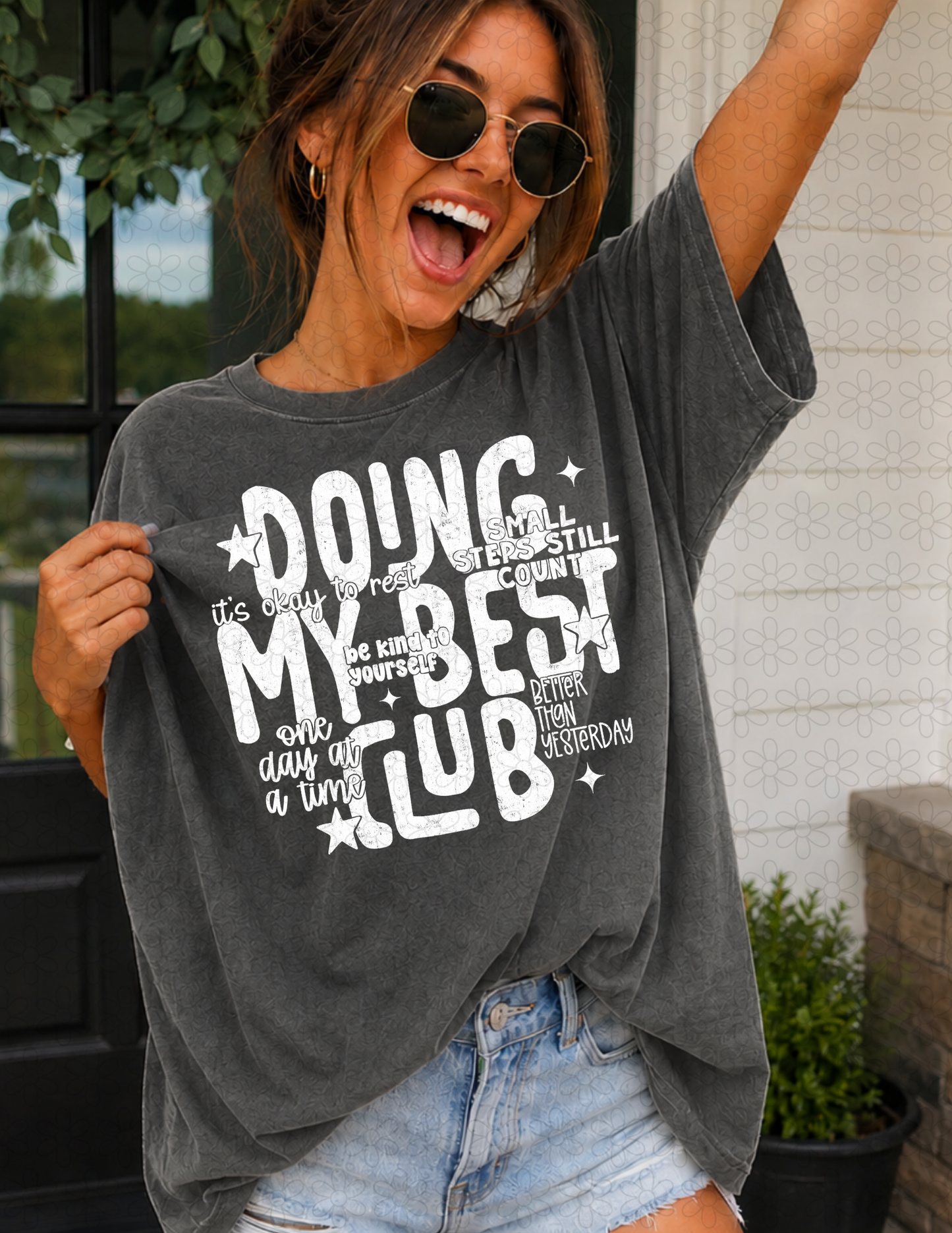 DOING MY BEST CLUB (Multiple Colors) DTF Transfer