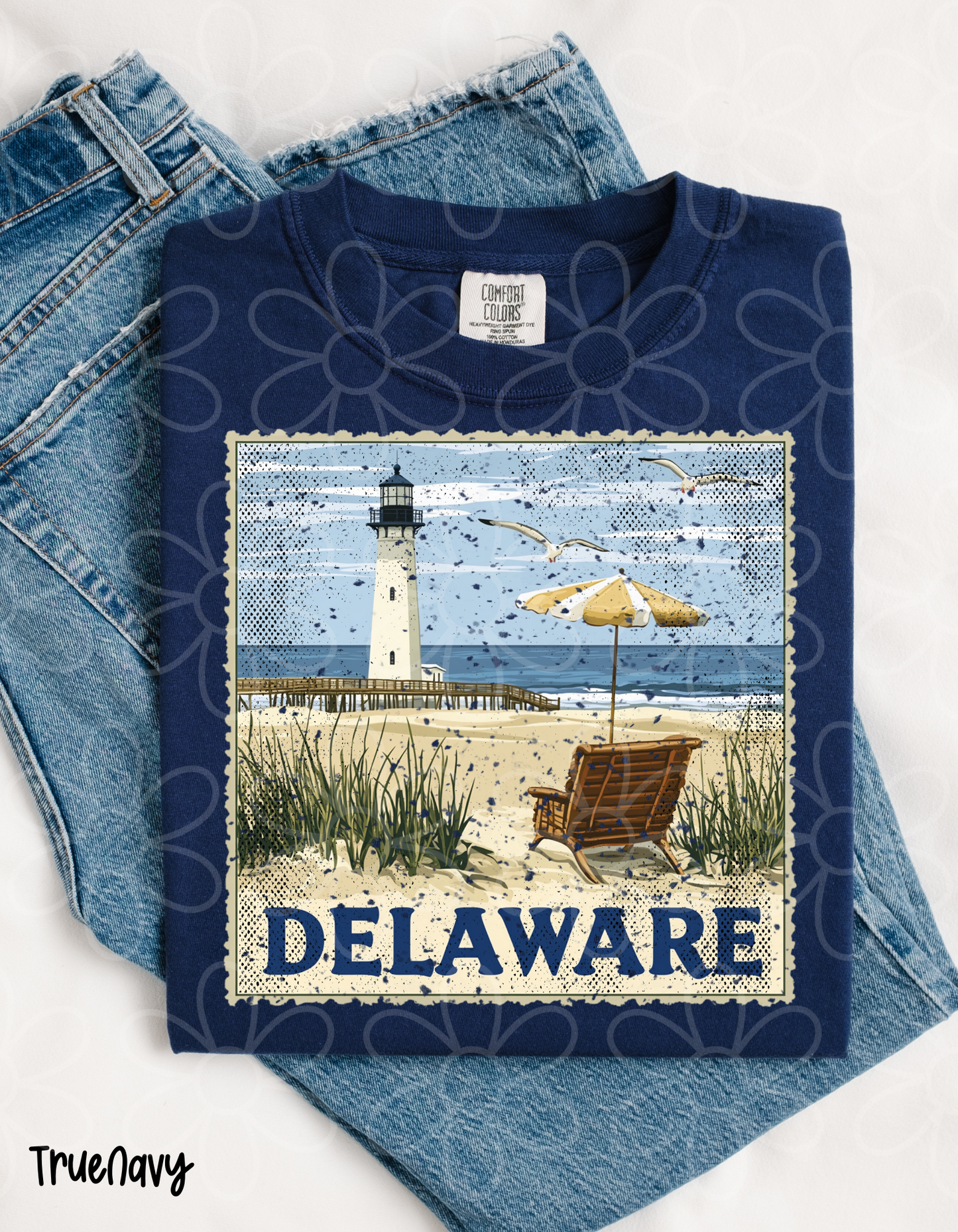 Distressed States - Multiple Options Kids Completed Tee