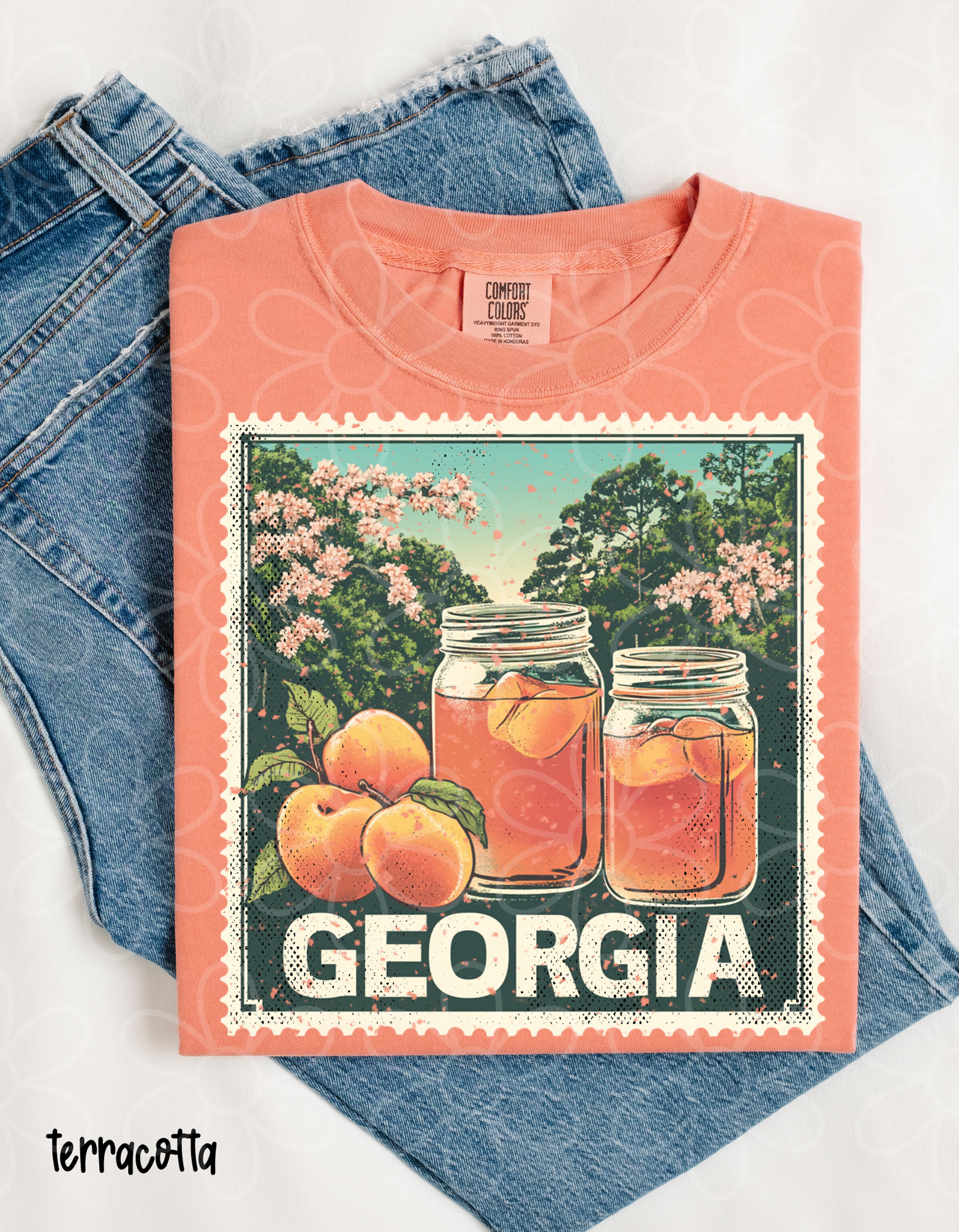 Distressed States - Multiple Options Kids Completed Tee