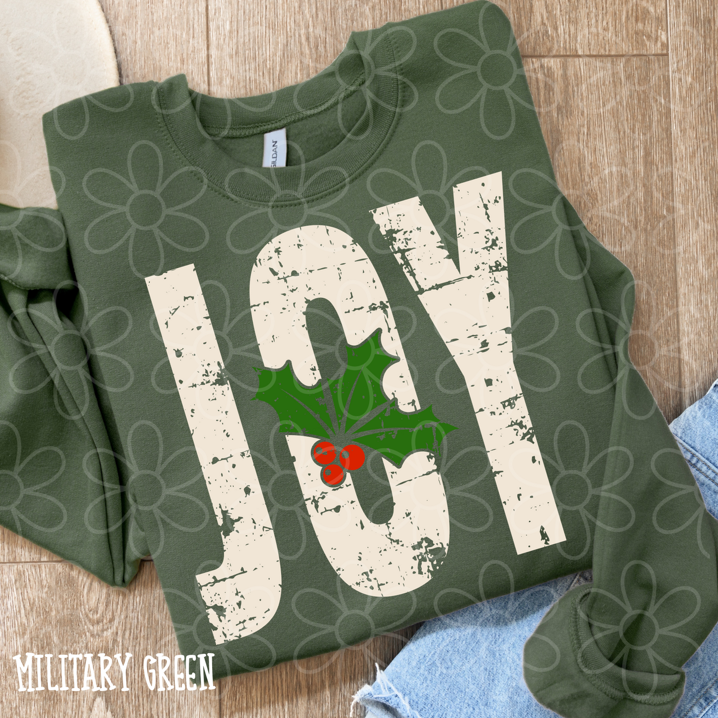 Distressed Joy Kids Completed Tee