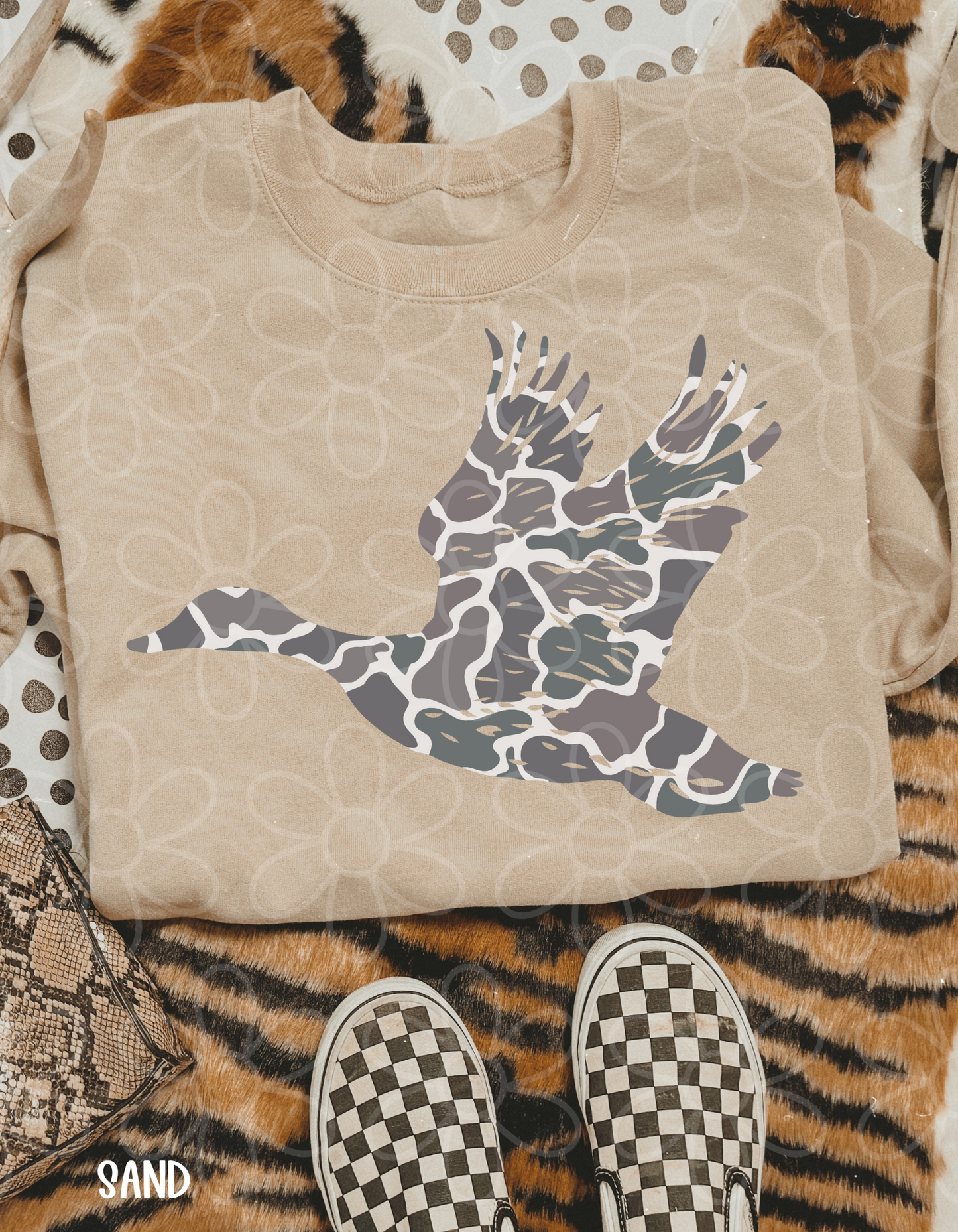 Duck Camo Kids Completed Tee