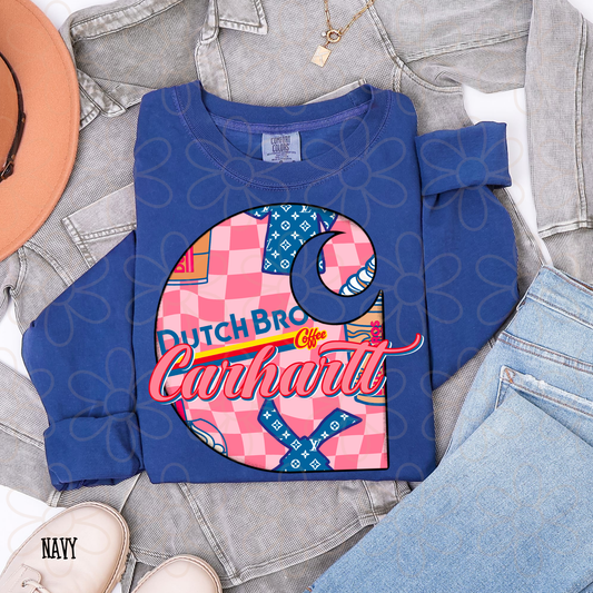 Dutch Bro Coffee Carhartt Kids Completed Tee