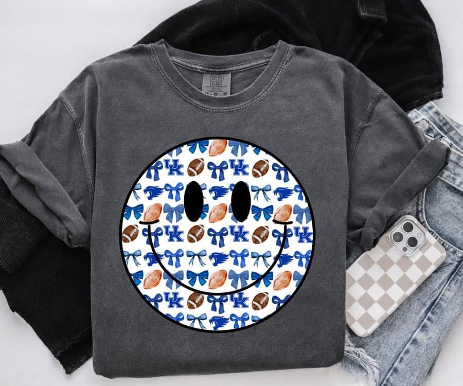 Kentucky Football Smiley š DTF Transfer Only