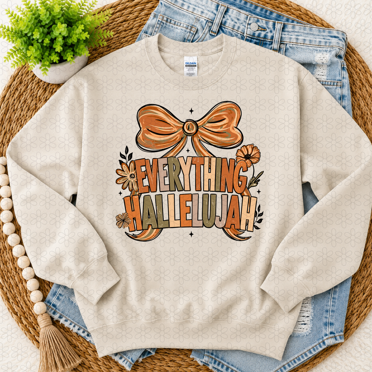 Everything Hallelujah Fall DTF Transfer