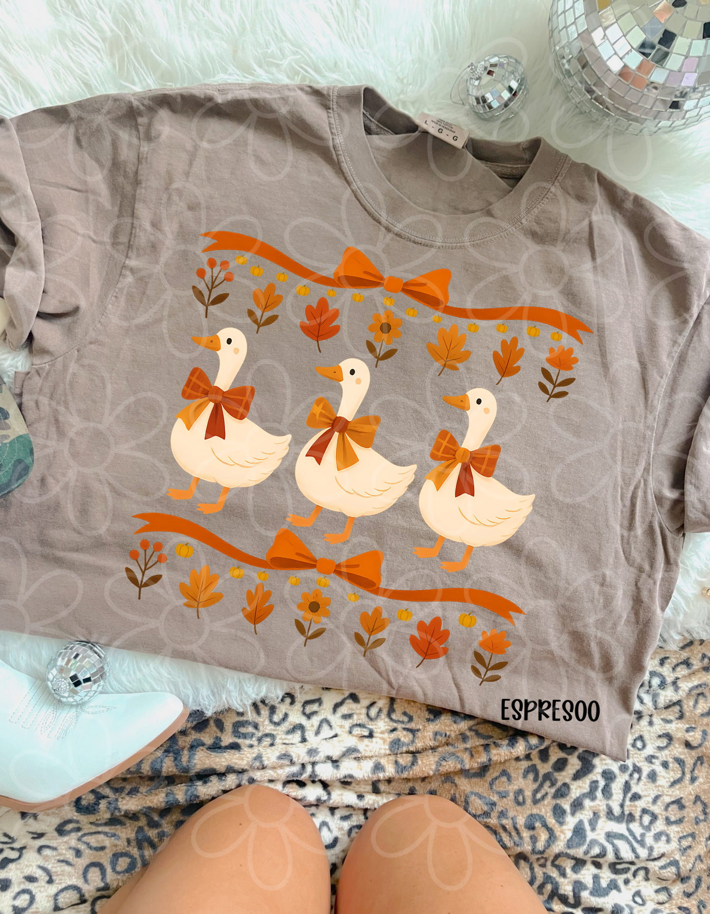 Fall Geese DTF Transfer