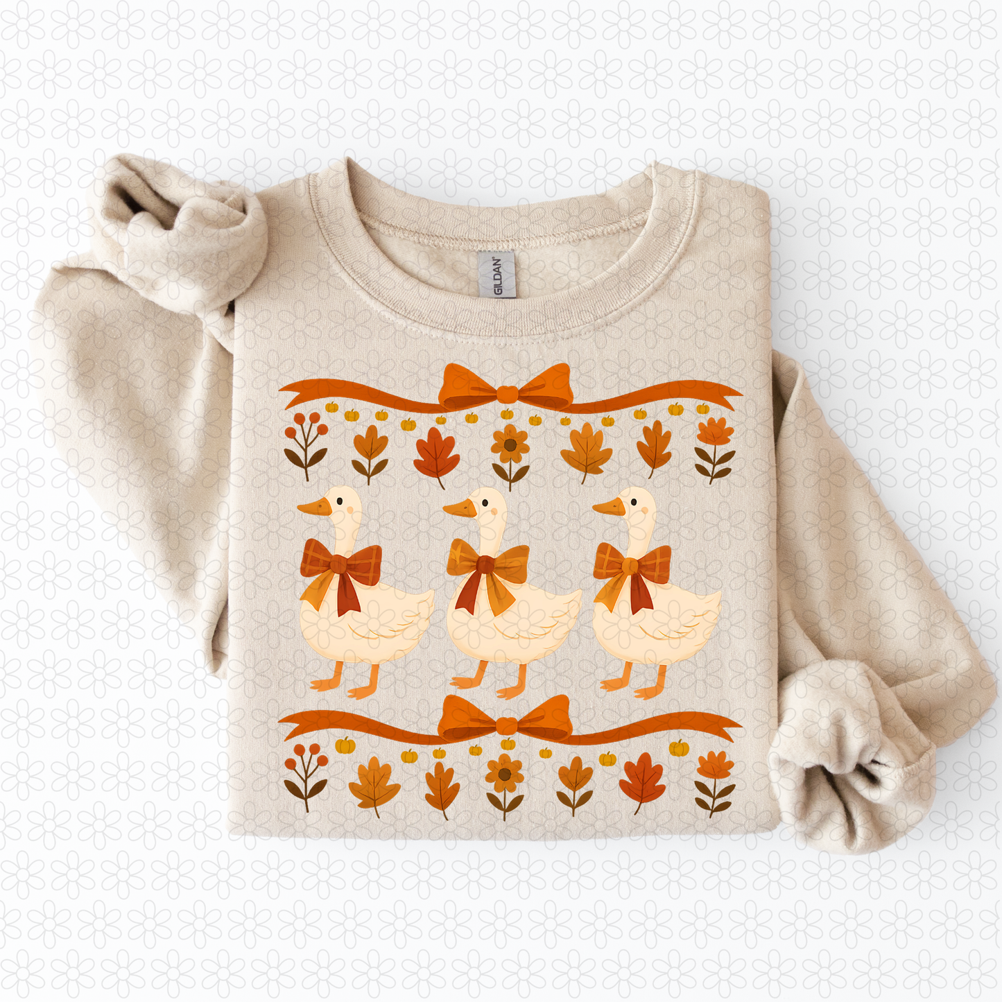 Fall Goose Coquette DTF Transfer