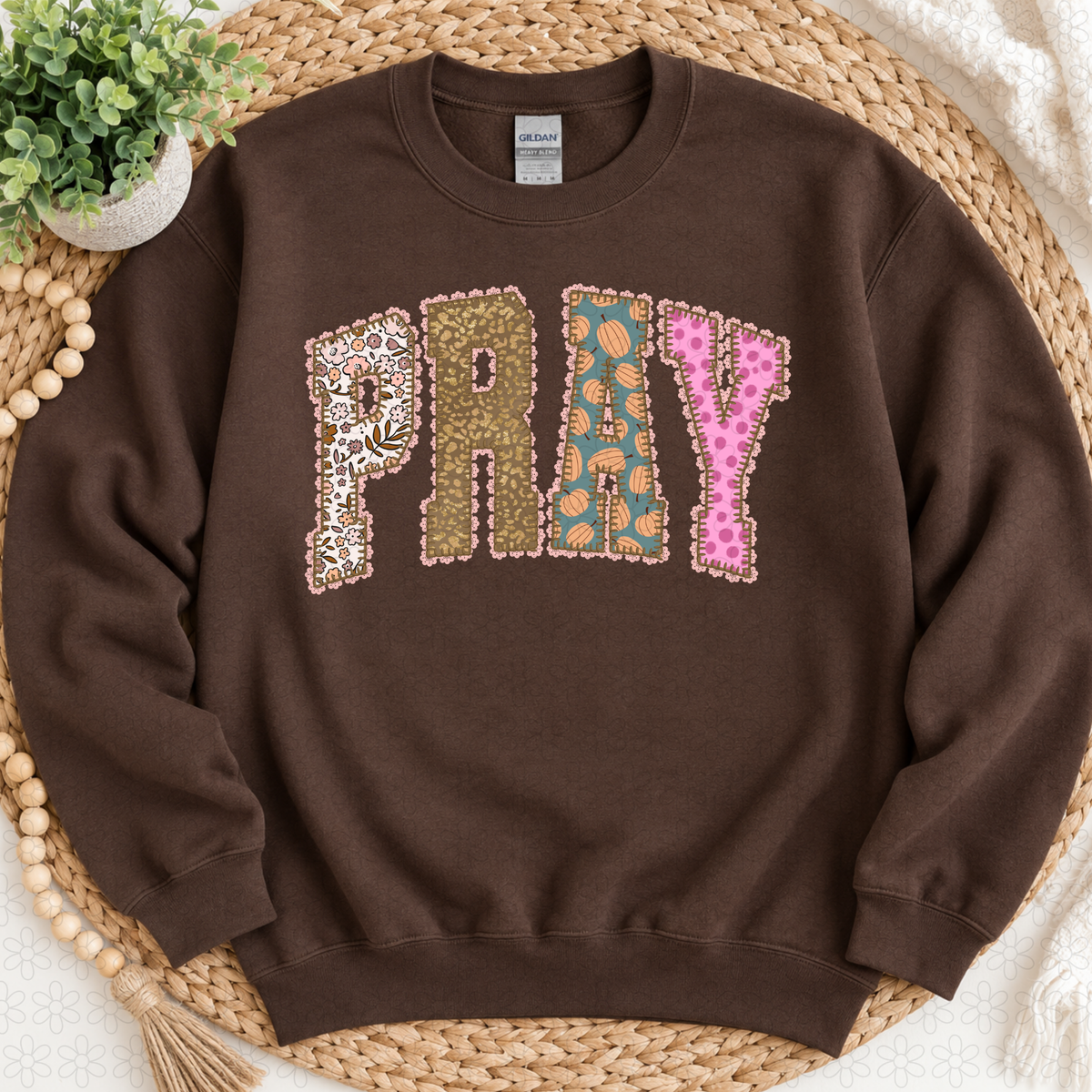 Fall Pray DTF Transfer