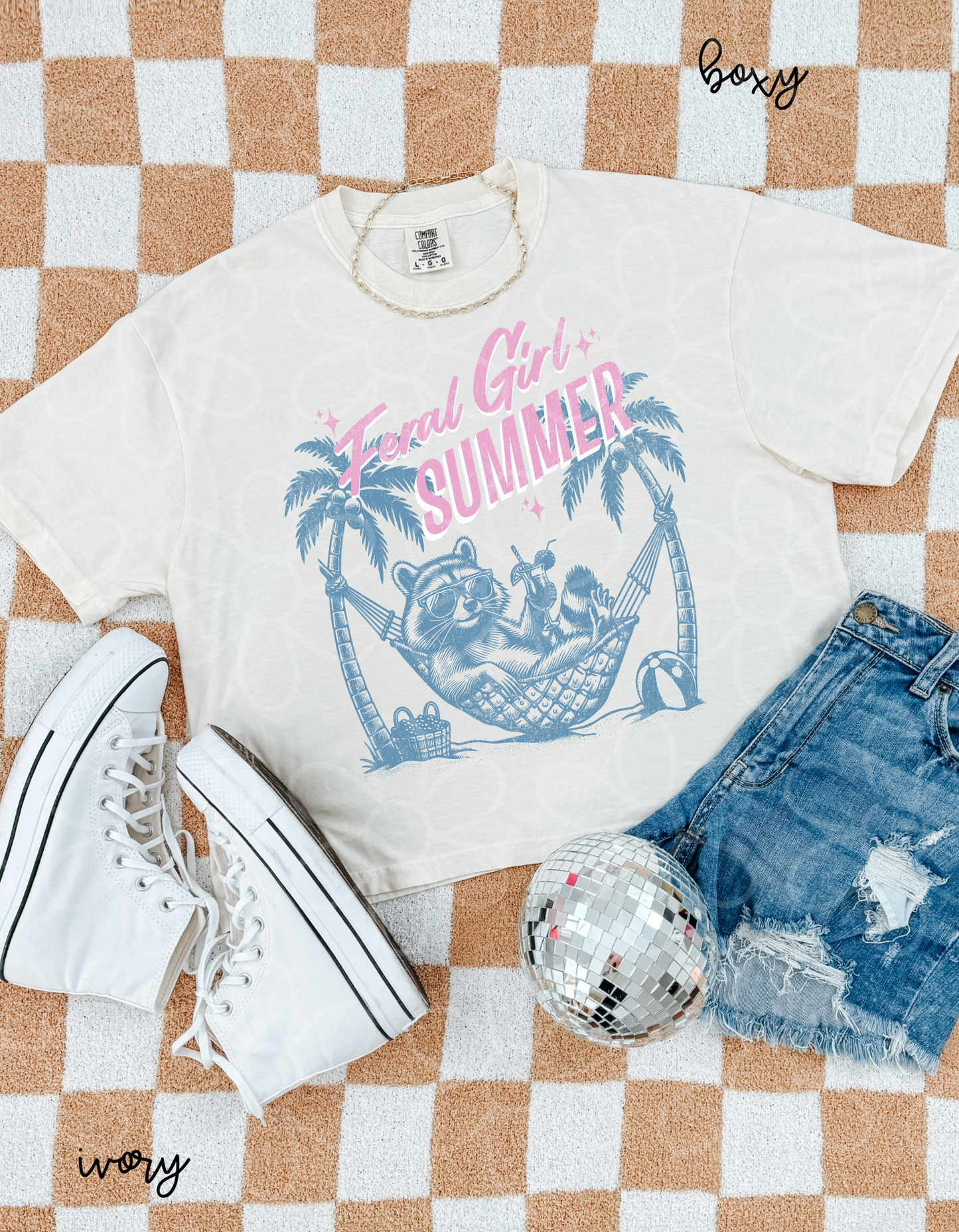 Feral Girl Summer DTF Transfer