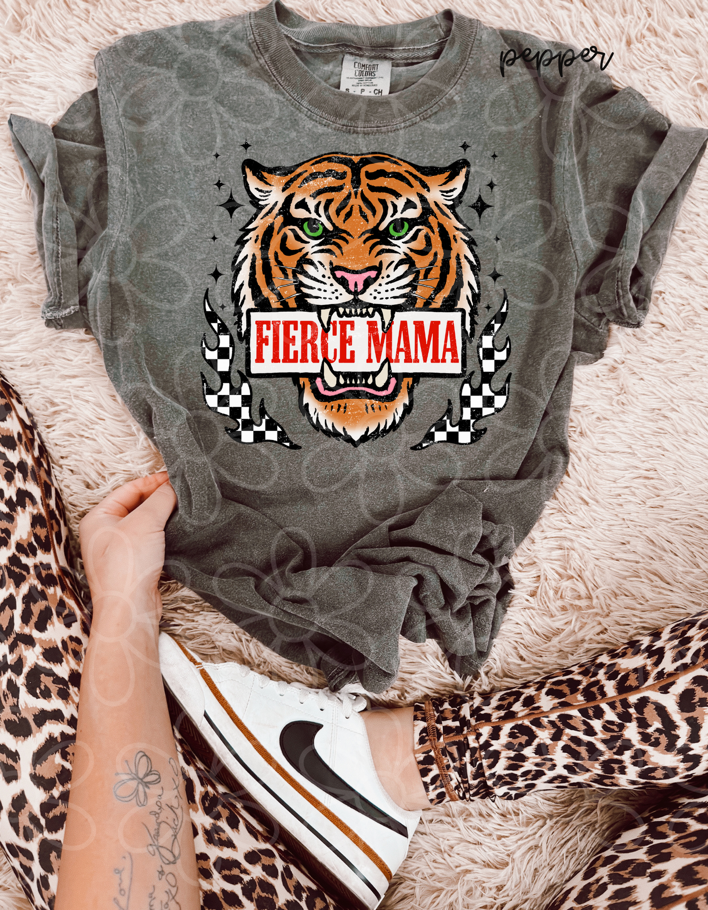 Fierce MaMa Tiger DTF Transfer