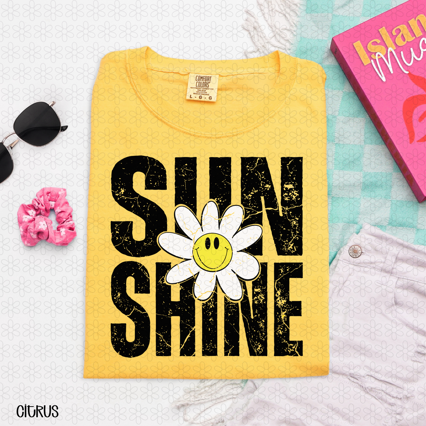 Flower Sunshine DTF Transfer