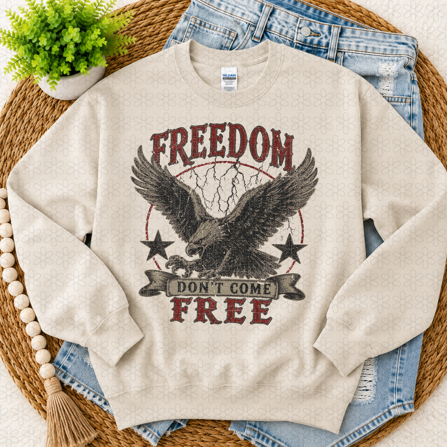 Freedom Don't Come Free DTF Transfer