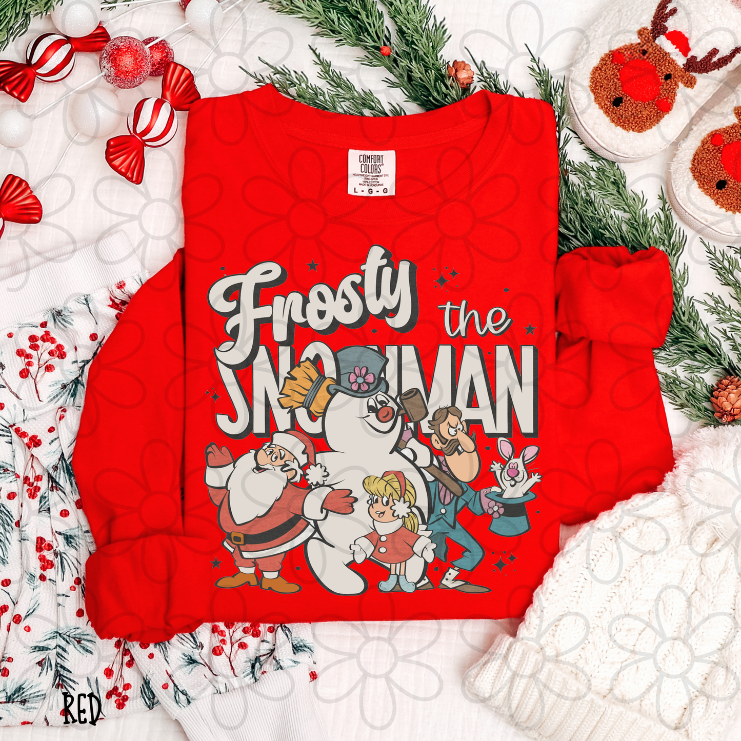 Frosty The Snowman DTF Transfer